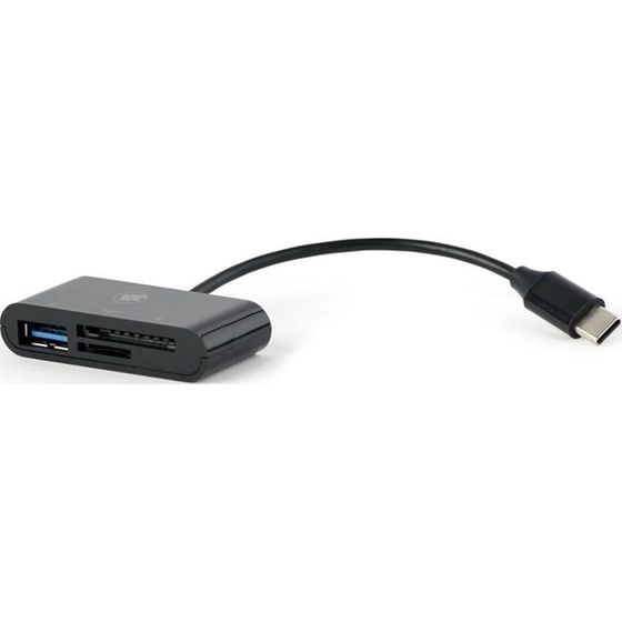 Card Reader Lamtech Type C - Μαύρο image 2