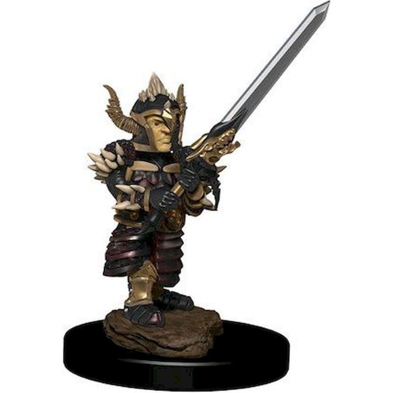 WIZKIDS DD Icons of the Realms Premium Μινιατούρα Halfling Male Fighter