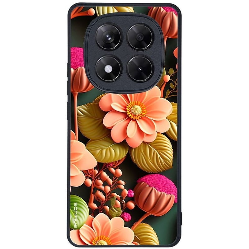 Θήκη Xiaomi Redmi Note 14 Pro 5G / Poco X7 - Sonique 3D Flower Series - Multicolor
