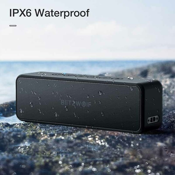 Blitzwolf Bw-Wa4 Φορητό Ηχείο 30 W - Μαύρο image 2