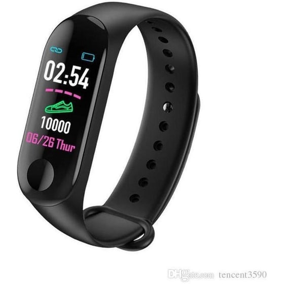 Activity Tracker M3 24mm - Μαύρο image 1