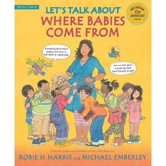 Let's Talk About Where Babies Come From: A Book about Eggs, Sperm, Birth, Babies, and Families image 0