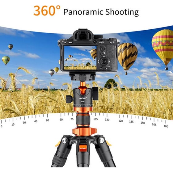 K&F Concept SA254M2 Τρίποδο για Φωτογραφικές Μηχανές image 4