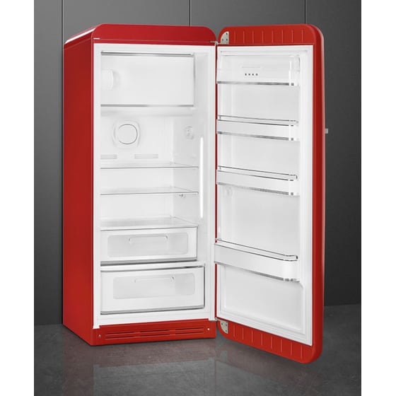 SMEG FAB28RRD5 270 Lt Κόκκινο Μονόπορτο Ψυγείο image 2