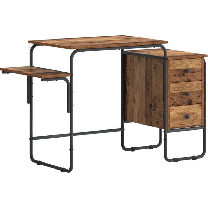 Γραφείο VidaXL με Αποθηκευτικό Χώρο 120x50x75 cm - Δρυς