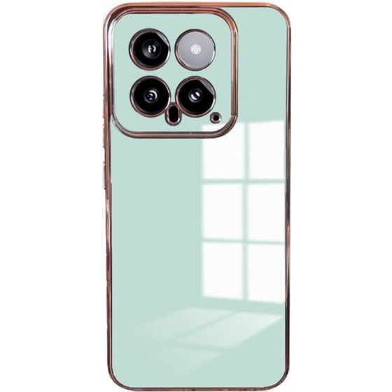 Θήκη Xiaomi 14 - Bodycell Gold Plated - Mint Green image 0