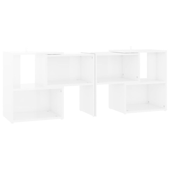 Έπιπλο Τηλεόρασης VidaXL από Μοριοσανίδα 104x30x52cm - Λευκό image 0