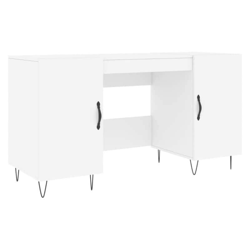 Γραφείο VidaXL από Επεξεργασμένο Ξύλο 140x50x75 cm - Λευκό