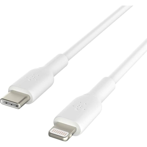 Καλώδιο δεδομένων Belkin Usb-C to Lightning 1m - White image 2