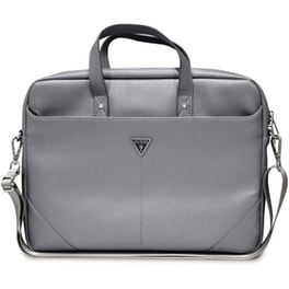 Τσάντα Laptop Guess GUCB15PSATLG 4G Uptown 15" - Ασημί
