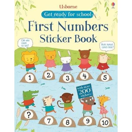 First Numbers Sticker Book image 0