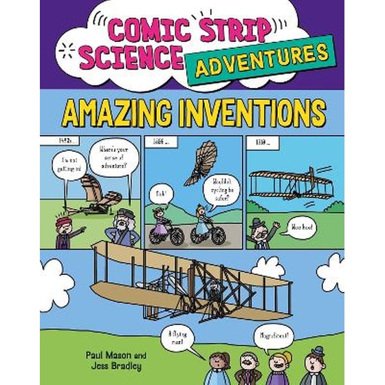 Comic Strip Science Adventures: Amazing Inventions image 0
