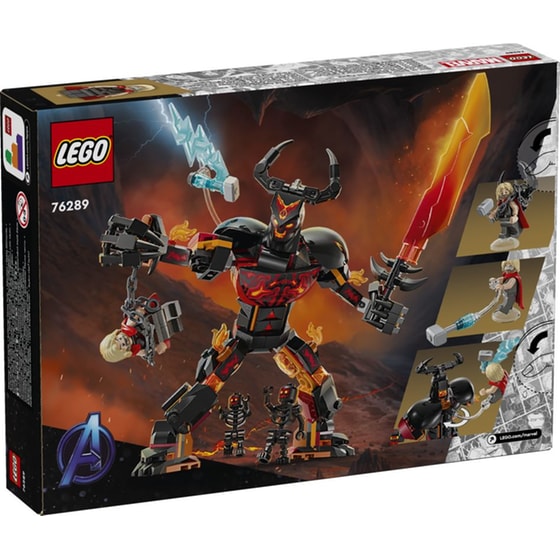 LEGO® Marvel Thor vs. Surtur Construction Figure (76289) image 1