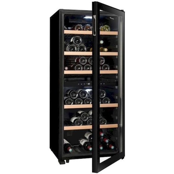 LA SOMMELIERE LS102DZBLACK για 102 Μπουκάλια Μαύρο Συντηρητής Κρασιών image 2