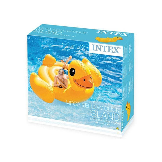 Φουσκωτό Παπί Κίτρινο Μεγάλο image 1