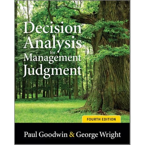 Decision Analysis for Management Judgment image 0