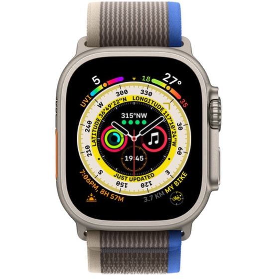 Λουράκι Apple Trail Loop S/M για Apple Watch 49mm - Blue/Grey image 2