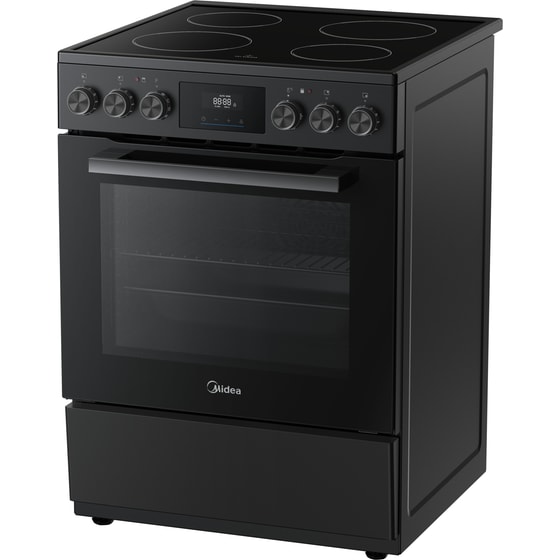 MIDEA MFO24D-AE4R10F(BK) 70 Lt Μαύρο Ηλεκτρική Κουζίνα Κεραμική image 3