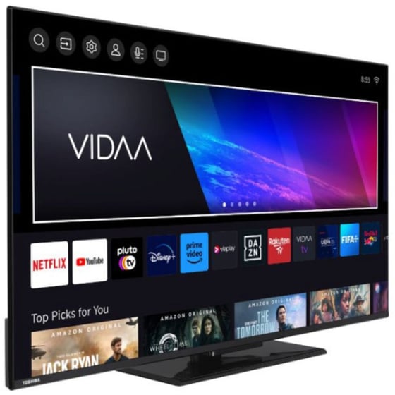 Toshiba LED 50" 4K Smart Τηλεόραση 50UV3463DG image 3
