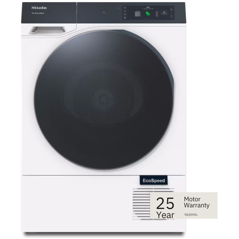 MIELE TQ1000WP 9 kg με Αντλία Θερμότητας Λευκό με WiFi Στεγνωτήριο Ρούχων