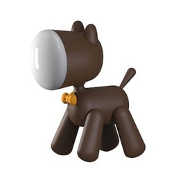 Allocacoc Puppylamp Επιτραπέζιο Φωτιστικό Κουτάβι Με Δώρο Τον Φορτιστή - Καφέ