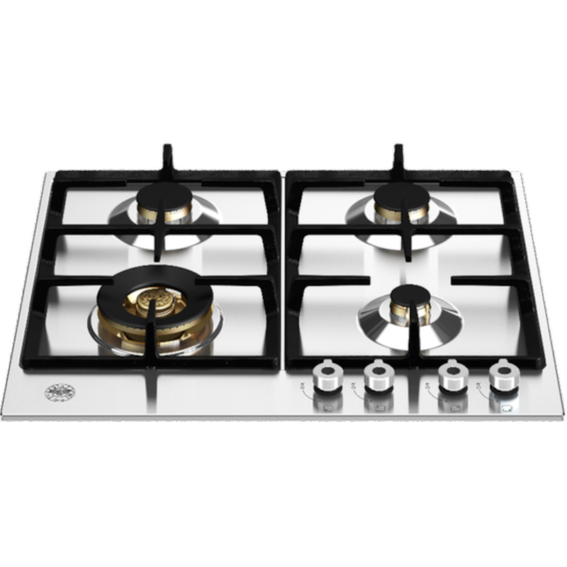 BERTAZZONI P604LPROX(GPL) 60 cm Inox Εστία Υγραερίου Αυτόνομη