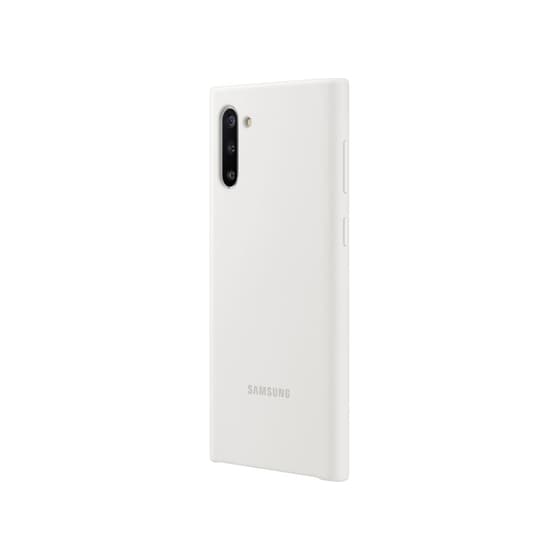 Θήκη Samsung Galaxy Note 10 - Samsung Silicon Cover - Λευκό image 1