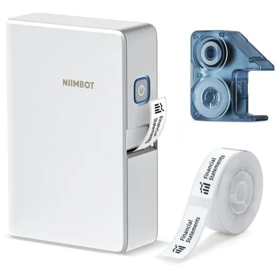 NIIMBOT Thermal B18-W White Θερμικός Εκτυπωτής image 1