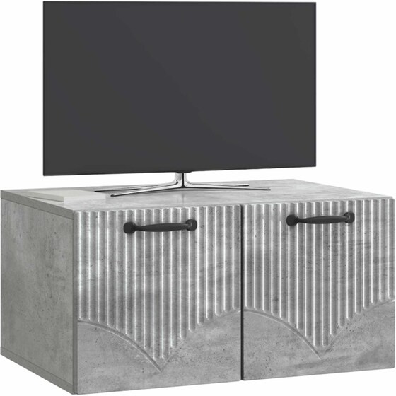 Επιτοίχιο Έπιπλο Τηλεόρασης VidaXL 59.5x41x30 cm - Καφέ image 2