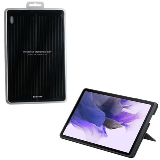 Θήκη Tablet Samsung Galaxy Tab S7+/S7 FE Back Cover - Μαύρο image 2