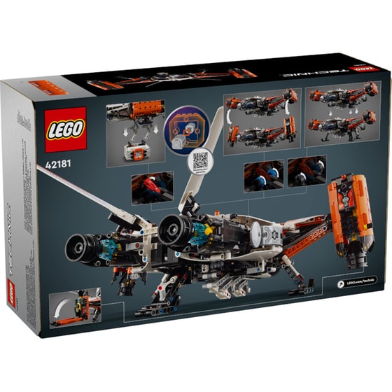 LEGO® Technic Space VTOL Heavy Cargo Spaceship LT81 (42181) image 4