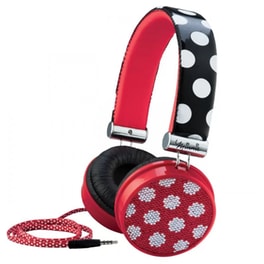 eKids MF-M48 Minnie Mouse Fashion Ενσύρματα Ακουστικά Κεφαλής - Κόκκινο