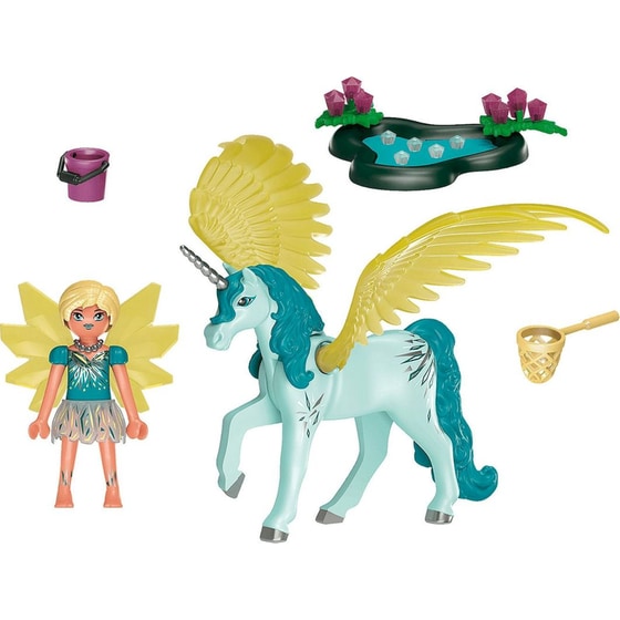 PLAYMOBIL® Ayuma Crystal Fairy με Μονόκερο (70809) image 1