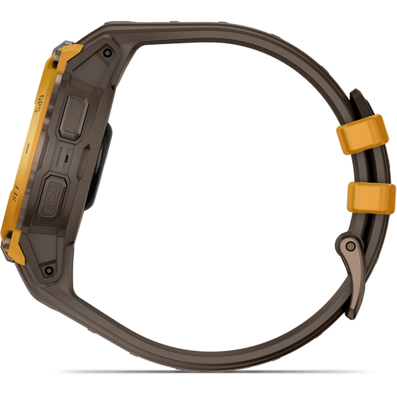 Smartwatch Garmin Instinct Crossover AMOLED 47mm - Bronze & Sunburst with Cocoa image 3