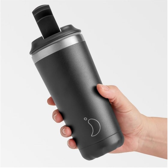 Κούπα Θερμός Chilly's  Original CC 500 ml Μαύρη image 1