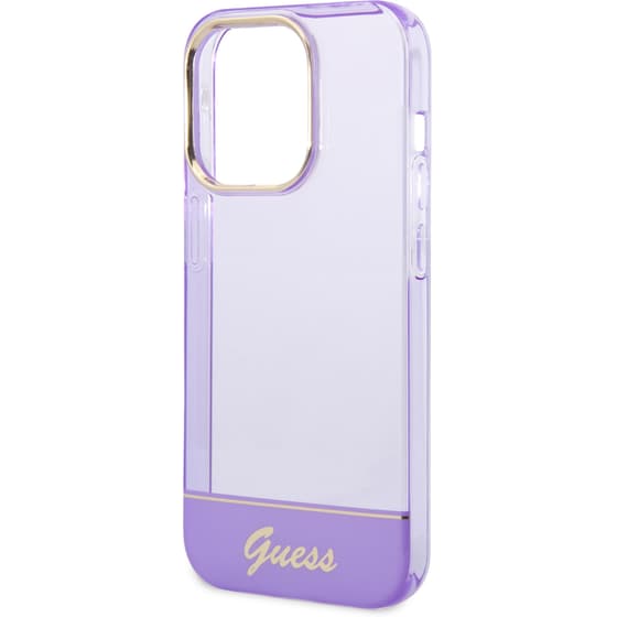 Guess Translucent Hard Case Θήκη Προστασίας Με Διάφανο Σχεδιασμό – Iphone 14 Pro Max (purple) image 6