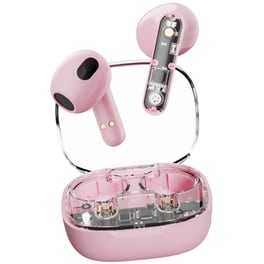 Ακουστικά Bluetooth Streetz T150 - Transparent Pink