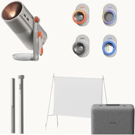 Portable Projector XGIMI MoGo4 Bundle - White