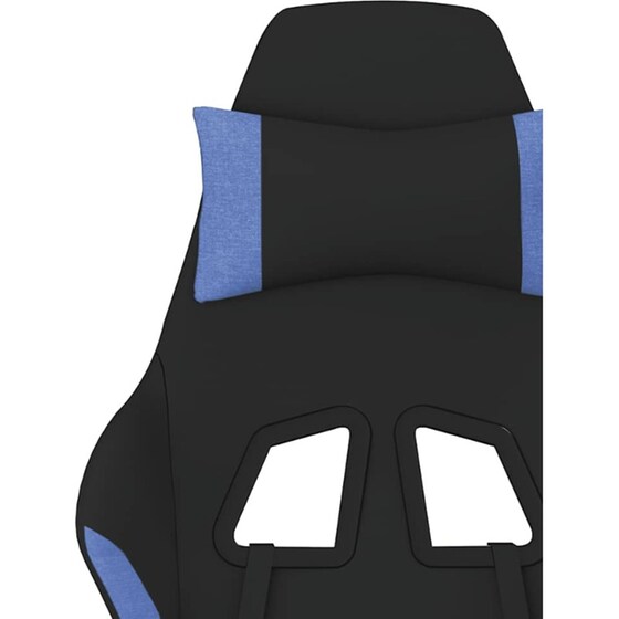 Καρέκλα Gaming VIDAXL 345507 με Υποπόδιο - Μαύρο image 8