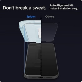 Προστατευτικό οθόνης Apple iPhone 12 Pro Max - Spigen Glass.tr ”ez Fit” Szkło Hartowane 2pcs