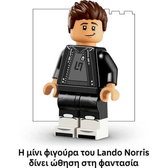 LEGO® Editions McLaren Mastercard F1® Team Lando Norris Helmet (43023) image 4