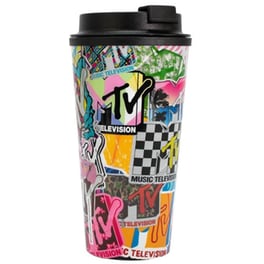 Κούπα Θερμός Blue Sky Studios MTV Πλαστική 450 ml - Πολύχρωμη