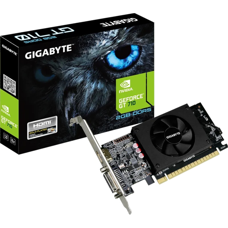 GIGABYTE Κάρτα Γραφικών Gigabyte GeForce GT 710 2GB