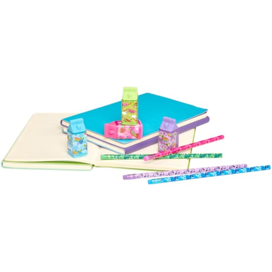 Σετ Γόμα & Ξύστρα Ooly Juicy Box 4 Σχέδια image 3