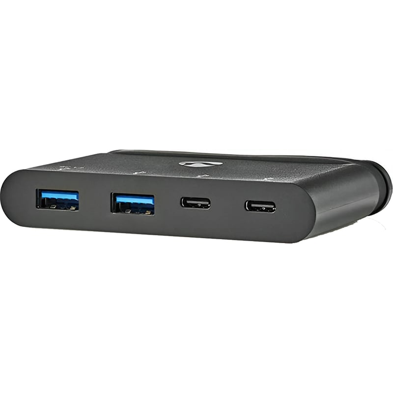 Nedis TCARF230BK USB Hub 4-Port USB 3.0 συμβατό με USB-C