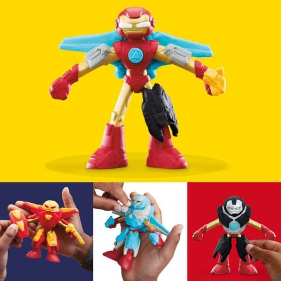 Hasbro Play-Doh Marvel Iron Man Armor Maker Lab image 8