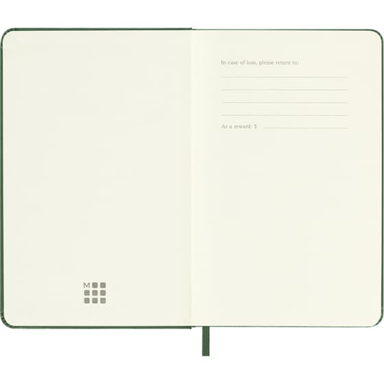 Ημερολόγιο Εβδομαδιαίο Moleskine 2026 12Μ Pocket Myrtle Green Hard image 2