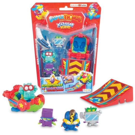 AS Company Φιγούρες Superthings Kazoom Kids - 4 Φιγούρες με Αξεσουάρ (Διάφορα Σχέδια) image 2