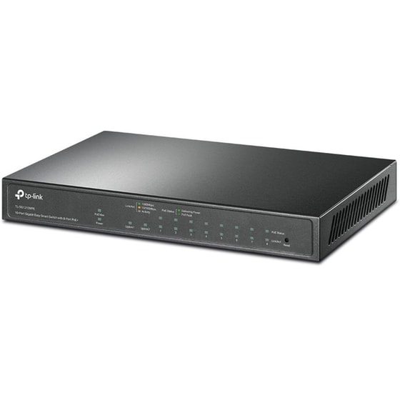 TP-Link TL-SG1210MPE Switch  Easy Smart l2 Gigabit Ethernet (1000 Mbps) 10-Port PoE+ image 2
