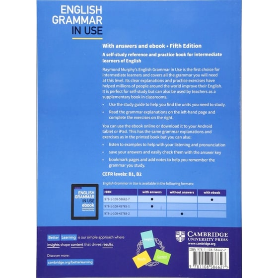 English Grammar in Use Book with Answers and Interactive eBook image 1